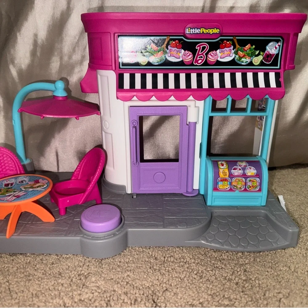 Fisher-Price‎ Little People Barbie Cafe Set